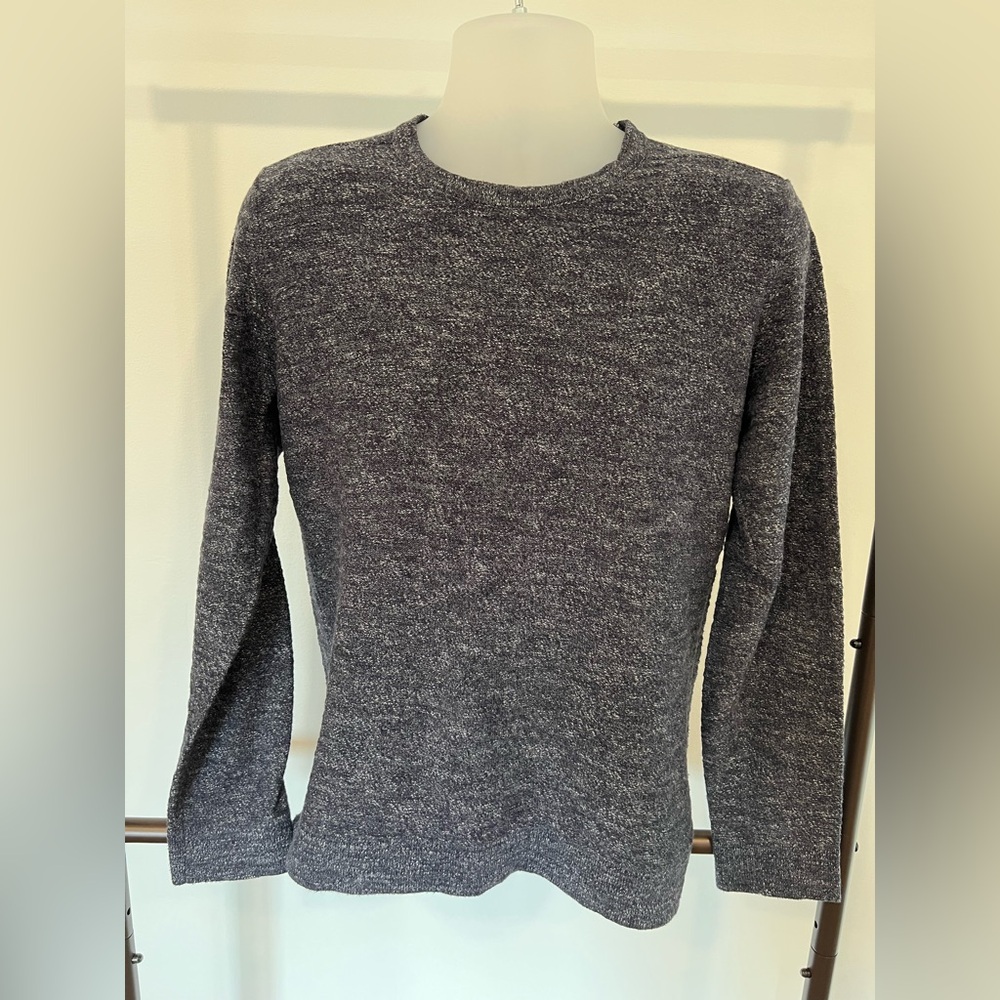 Frank & Oak Sweater in navy blue | medium